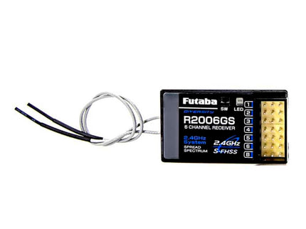 Futaba R2006GS 6-Channel 2.4GHz FHSS / S-FHSS Receiver