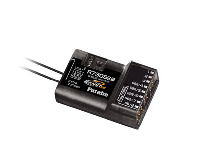 R7308SB 8-Channel (PWM) Air Receiver (26-Channel S.BUS) FASSTest - High Gain Aerials