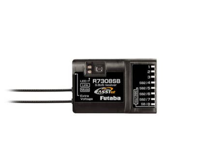R7308SB 8-Channel (PWM) Air Receiver (26-Channel S.BUS) FASSTest - High Gain Aerials