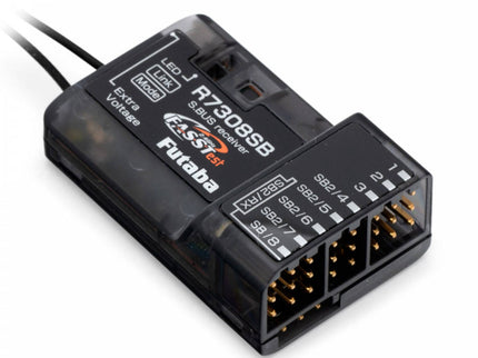 R7308SB 8-Channel (PWM) Air Receiver (26-Channel S.BUS) FASSTest - High Gain Aerials