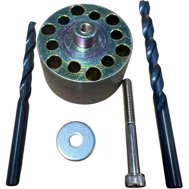 GP 88/123/178 Propeller Drill Guide by GP Engines (Includes Drill Jig, Washers, and Drill Pieces)