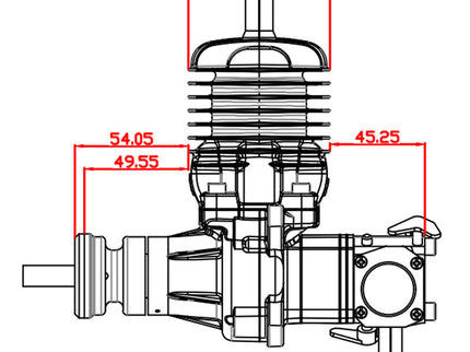 Great Power GP38 Gas Engine