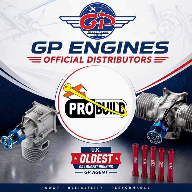 GP 123cc Twin Gas Engine