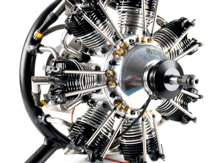 UMS 7-Cylinder 90cc Petrol Radial Engine – 4-Stroke Scale Aircraft Powerplant
