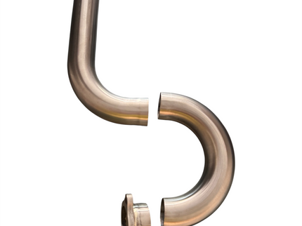 MTW 28mm Easy-to-Adjust Double Bend Header for DA85 Engine | Solder-Ready Exhaust Header
