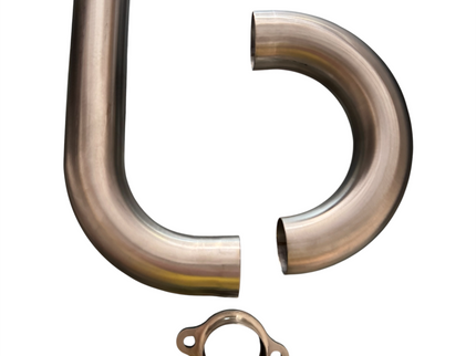 MTW 28mm Easy-to-Adjust Double Bend Header for DA85 Engine | Solder-Ready Exhaust Header