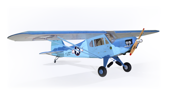 Phoenix Model NAVI Piper J3 Cub 91" ARF 20cc Scale Aircraft - PH221
