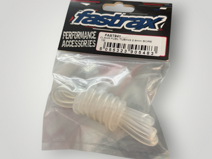 Fastrax Clear Fuel Tubing 2.8mm Bore – 1 Metre (For Nitro/Glow Fuel Only)