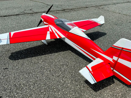 EF - 67" Extra NG - Red/WHITE - ARF