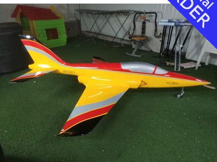 TopRC Model Trainer Into Sport Jet 86" Yellow/Red/Black