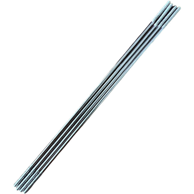 KUZA Stainless Steel Pushrods (2x120mm) – For 59–62in RC Aircraft (4pcs)