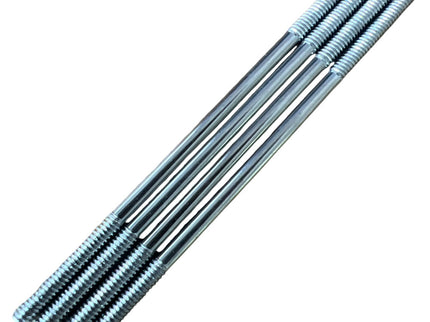 KUZA Stainless Steel Pushrods (2x50mm) – For 59–62in RC Aircraft (4pcs)