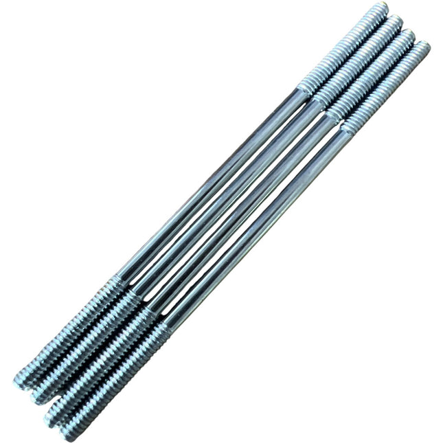 KUZA Stainless Steel Pushrods (2x50mm) – For 59–62in RC Aircraft (4pcs)