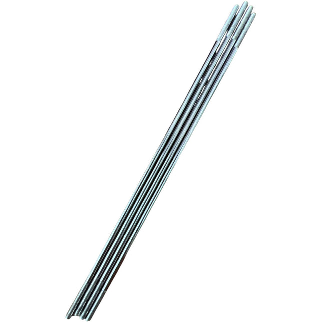 KUZA Stainless Steel Pushrods (2x110mm) – For 59–62in RC Aircraft (4pcs)