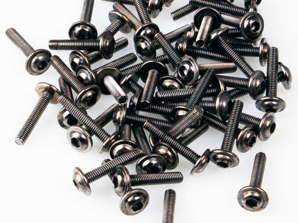 Kuza Socket Head Screws with integrated washer M3X12mm - 30 pieces