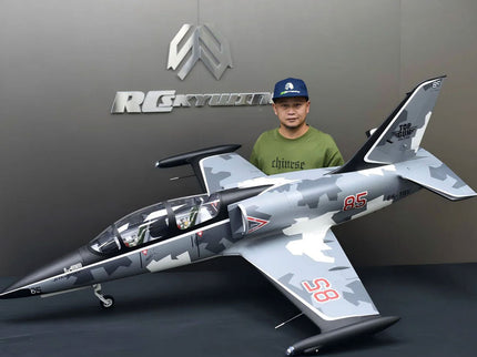 SKYWING L39 87" 120-160N  Jet Turbine ARF, 87" Grey Camo