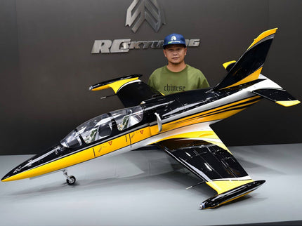 SKYWING L39 87" 120-160N  Jet Turbine ARF, 87" Black/Yellow