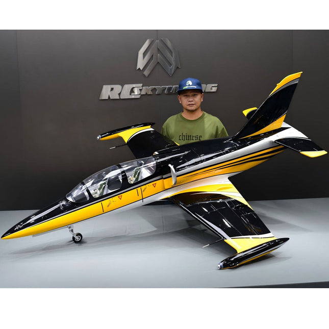 SKYWING L39 87" 120-160N  Jet Turbine ARF, 87" Black/Yellow