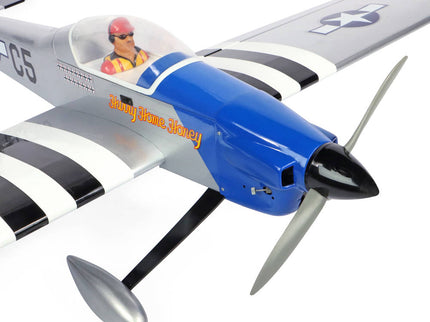 MAX THRUST Ruckus, Balsa Pro-Built (7.5-8.5cc / 4s) 1.38m / 54in, P51