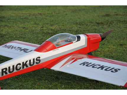 Max Thrust Ruckus Red Balsa Pro-Built 1.38m / 54in – 7.5–8.5cc IC or 4S Electric