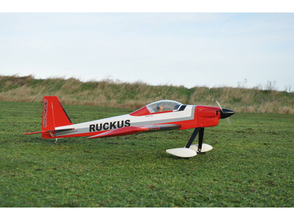 Max Thrust Ruckus Red Balsa Pro-Built 1.38m / 54in – 7.5–8.5cc IC or 4S Electric