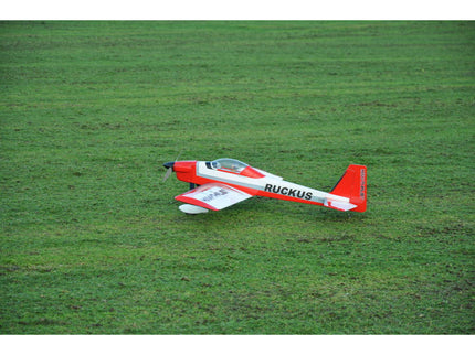 Max Thrust Ruckus Red Balsa Pro-Built 1.38m / 54in – 7.5–8.5cc IC or 4S Electric