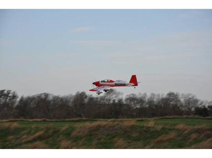 Max Thrust Ruckus Red Balsa Pro-Built 1.38m / 54in – 7.5–8.5cc IC or 4S Electric
