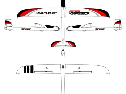 Max Thrust Aggressor Easyglide PNP 1800mm