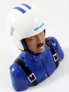 Miracle RC 1/4 Pilot Red Model For Airplane (Blue)