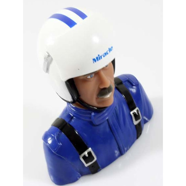 Miracle RC 1/4 Pilot Red Model For Airplane (Blue)