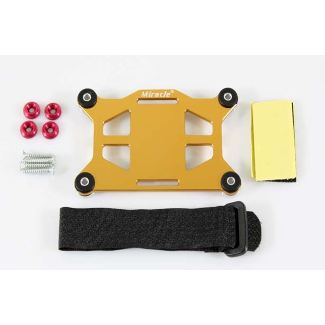 Miracle RC CDI & Receiver Shock-Absorbing Stand - Gold
