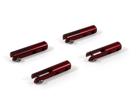 Miracle RC Metal Clevis for 2mm Push Rod (Red)