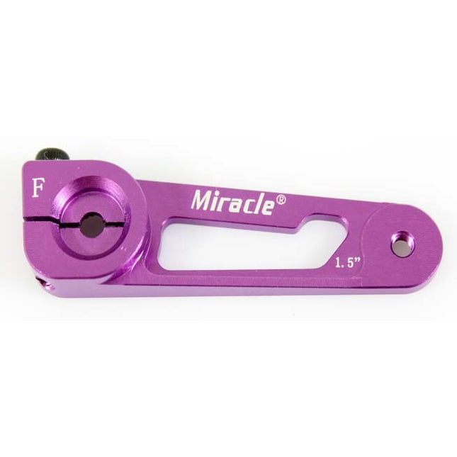 Miracle RC Heavy Duty 2" Half Servo Arm For Futaba - Purple