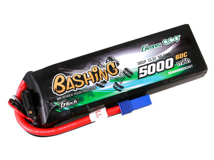 Battery pack with 'Bashing' branding on a white background