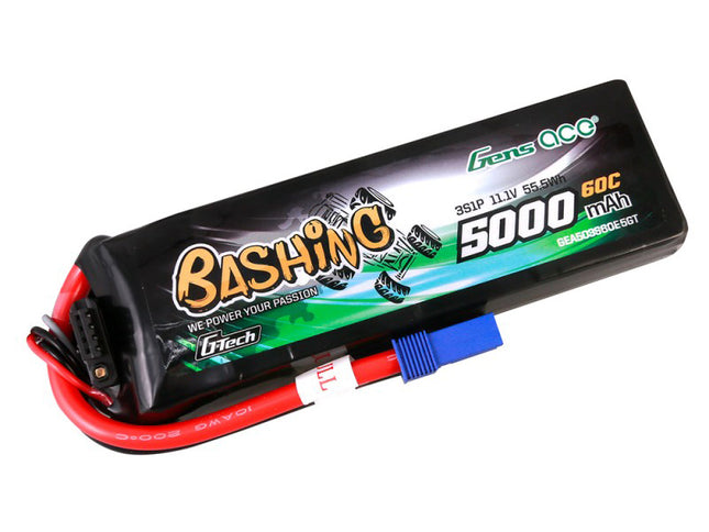 Battery pack with 'Bashing' branding on a white background