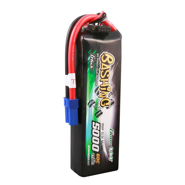 Battery pack with 'Bashing' branding on a white background