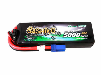 Battery pack with 'Bashing' branding on a white background
