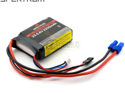 Spektrum 2200mAh 2S 6.6V Li-Fe Receiver Battery
