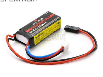 Spektrum 300mAh 2S 6.6V Li-Fe Receiver Battery