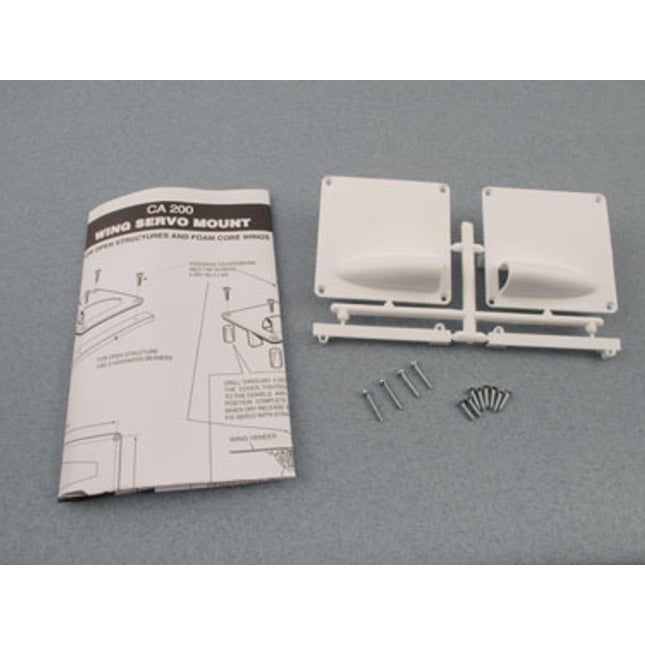 LOGIC RC Wing Servo Mount Standard (pr)