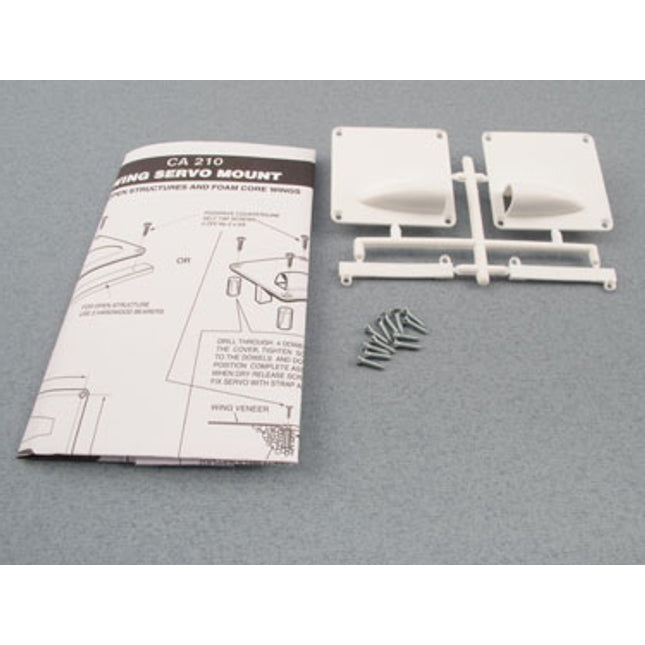 LOGIC RC Wing Servo Mount Mini (pr)