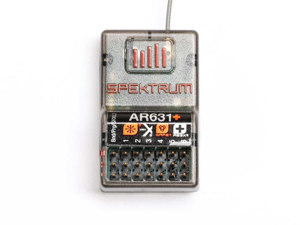 Spektrum AR631+ DSMX 6-Channel AS3X+ & SAFE Receiver