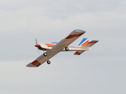 Phoenix Model PH006-SCANNER 57" airplane flying against a clear sky