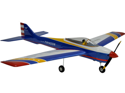 Phoenix Model TYPHOON 59" Size ARF Model airplane with 'Typhoon' branding on a white background