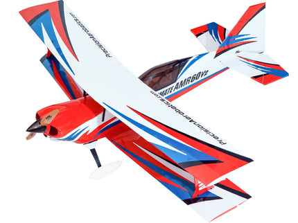Precision Aerobatics Ultimate AMR 60 – White/Red/Blue