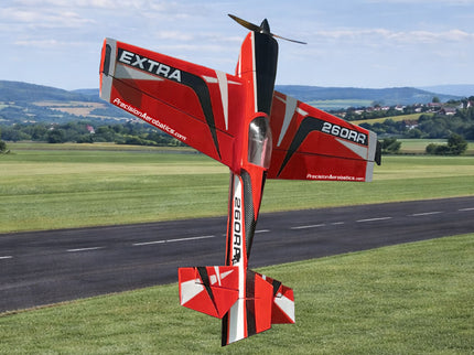 Precision Aerobatics Extra 260RR ARF – Red