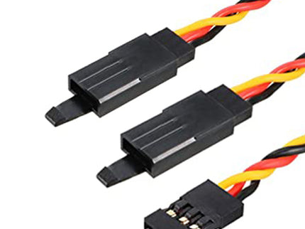 JR HD Twisted Y-Lead with Safety Clip 150mm