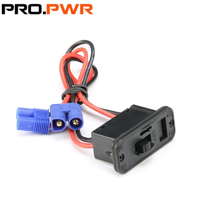 Heavy Duty Switch Harness with EC3 Plug/Socket and Built in Charging Socket