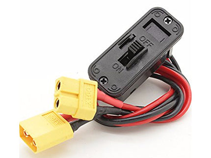 Heavy Duty Switch Harness with XT60 Plug/Socket and Built in Charging Socket