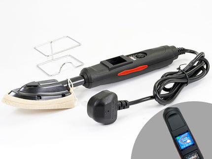 PROLUX DIGITAL TFT-LCD THERMAL SEALING IRON W/STAND UK 3-PIN